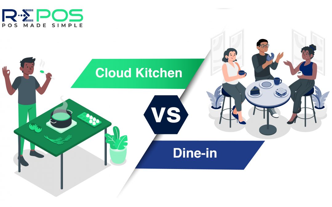 Cloud kitchen vs Dine-in